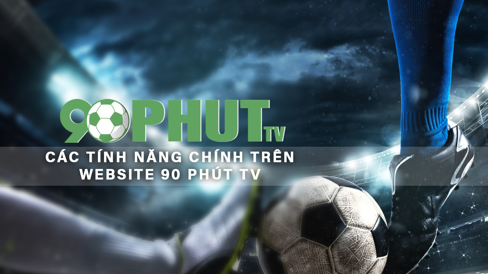Các tính năng chính trên website 90P